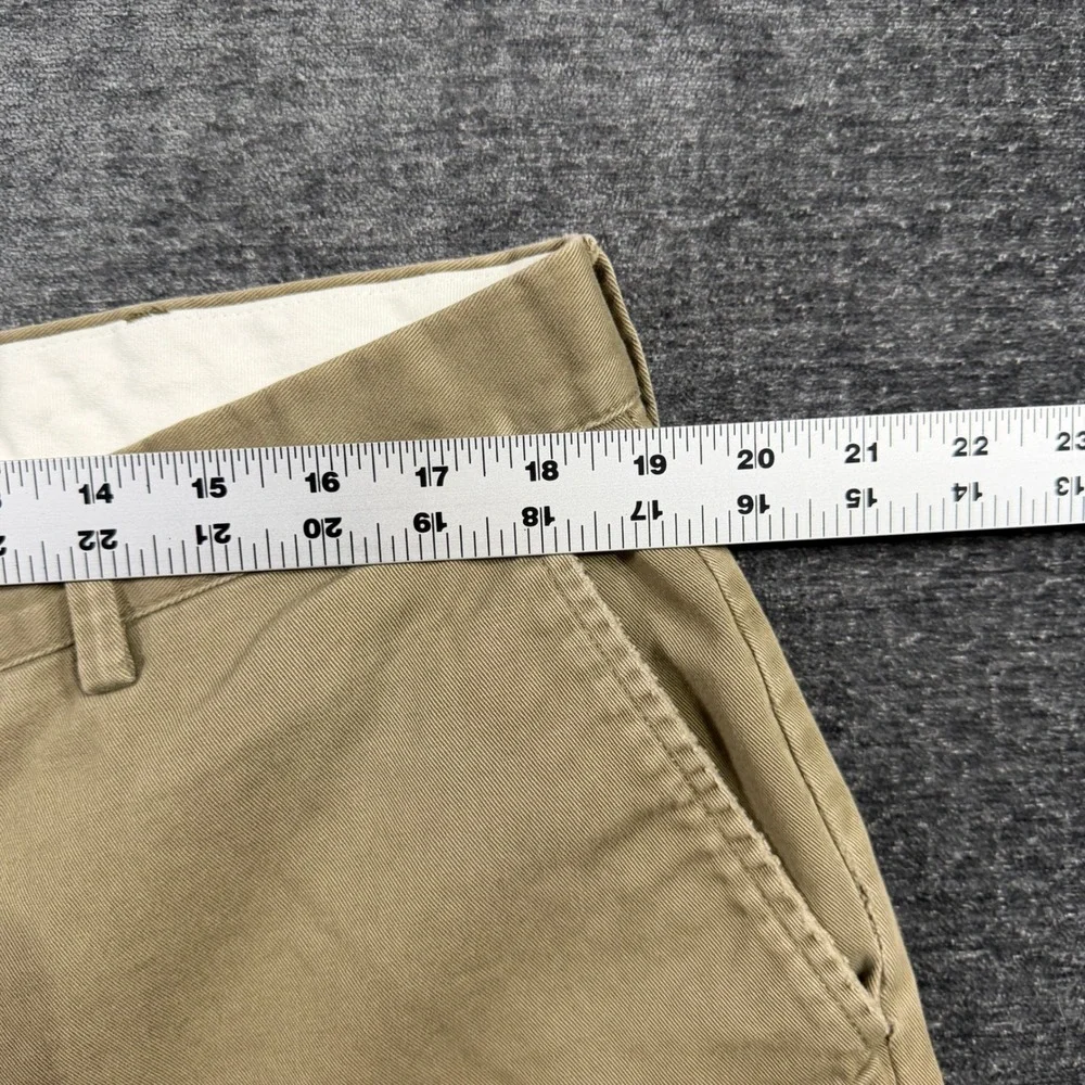 Polo Ralph Lauren Prospect Chino Shorts Mens 40 Khaki Tan Cotton Flat Front